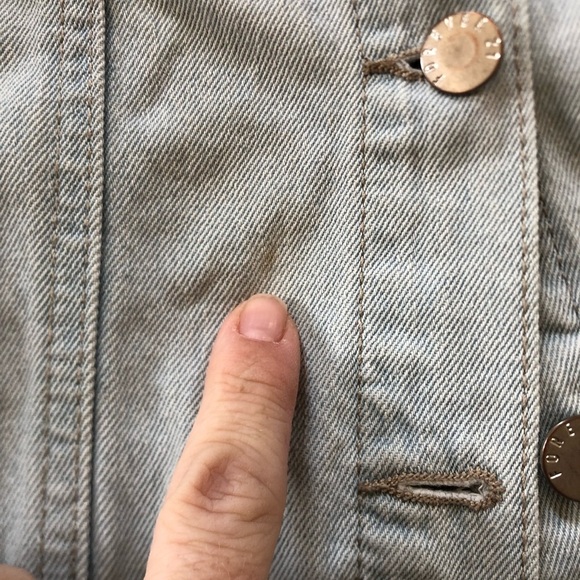 Forever 21 Crop Light Wash Denim Jacket - Picture 11 of 15